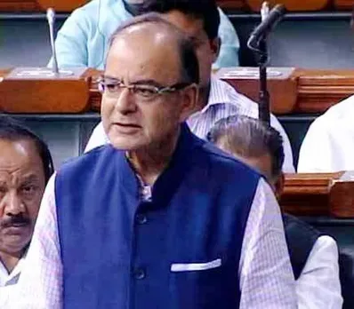 Arun Jaitley in Lok sabha