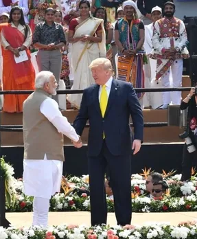 Narendra Modi, Donald Trump, Ahmedabad