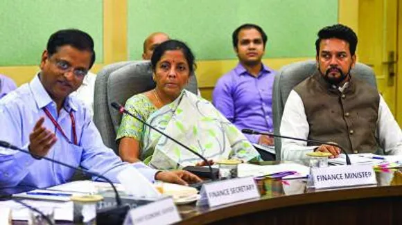 NIrmala Sitharaman, Anurag Thakur
