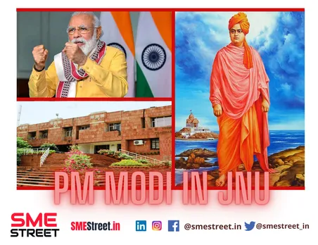 PM Narendra Modi, Swami Vivekanand, JNU, SMEStreet