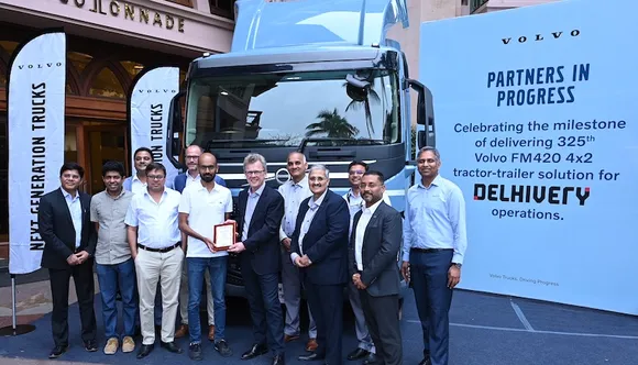 Delhivery Volvo Image