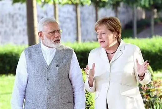 narendra modi, angela merkel