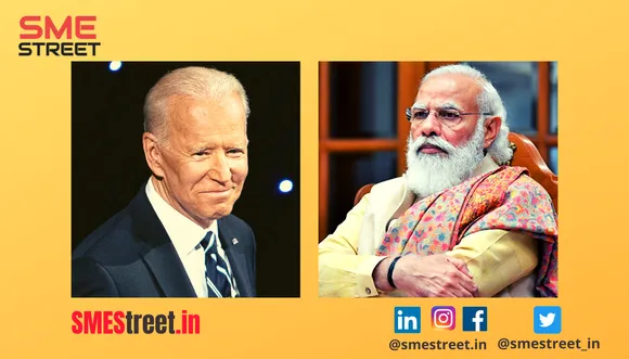Joe Biden, Narendra Modi