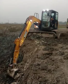 Sany India's Newly Launched Excavator SY80C-9 Shines