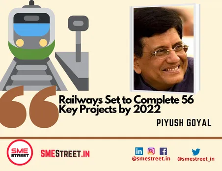 PIYUSH GOYAL, RAILWAYS , SMESTREET