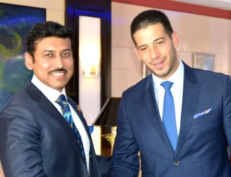 Rajyavardhan Rathore, Khaled Abd El Aziz, World Youth Forum, Sharam El Sheikh, Egypt. 
