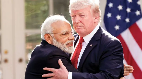 Donald Trump and Narendra Modi