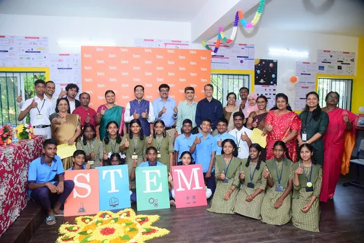 First STEM Laboratory at the Patel Munichinnappa High School in Bengaluru