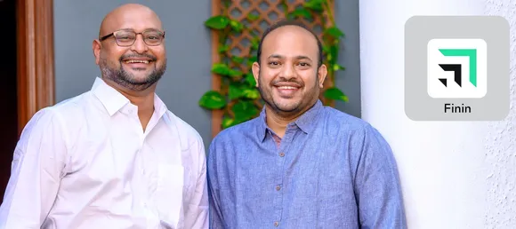 Mr Suman Gandham, Founder & CEO, Finin, Mr Sudheer Maram, Co-founder & COO, Finin