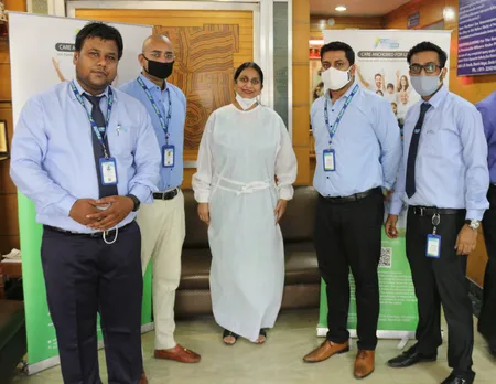 from left to right-Abhishek, Pravesh kumar, Dr, Shama, Yasir Zaidi and Arup Mojumdar