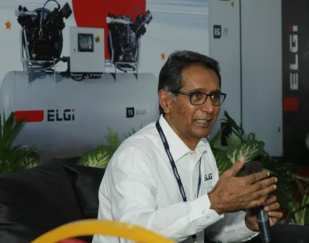 Dr. Jairam Varadaraj, Managing Director, Elgi Equipments at the new LD Series unveiling