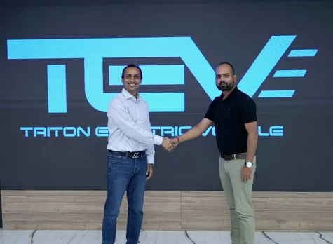 L to R: Himanshu Patel of TEV and Ajay Pratap of SWITCHLABS