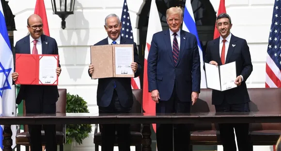 Sheikh Abdullah bin Zayed al-Nahyan, Donald Trump, UAE, Israel