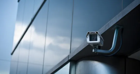 Security Camera on Building