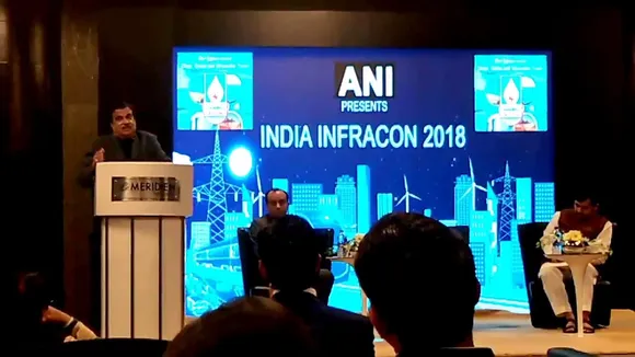 @NitinGadkari explaining opportunities in Indian Transport