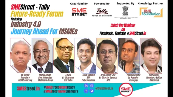 SMEStreetFutureReady Forum on #Industry 4.0 - Journey Ahead for #MSMEs.