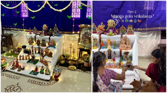 Navratri Golu preps