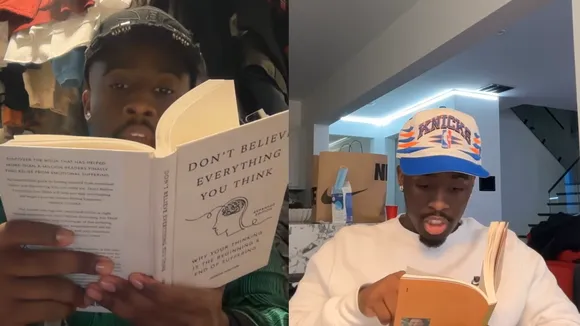 kai cenat reading books