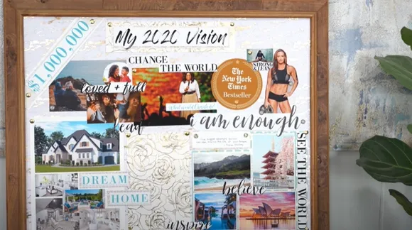 vision board