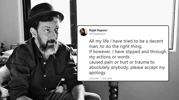 Rajat Kapoor sexual misconduct