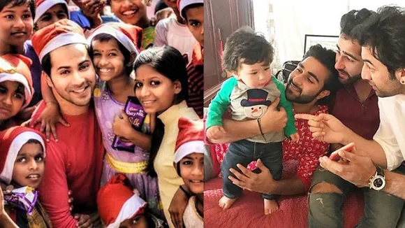 celebrity Christmas pictures