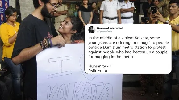 free hugs in Kolkata