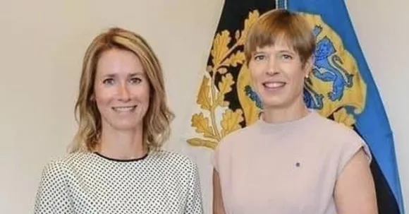 Estonia becomes the first  country to have a Female PM and President