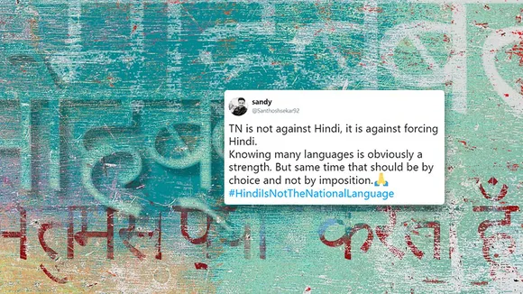 #HindiIsNotTheNationalLanguage