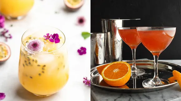 fruity cocktail