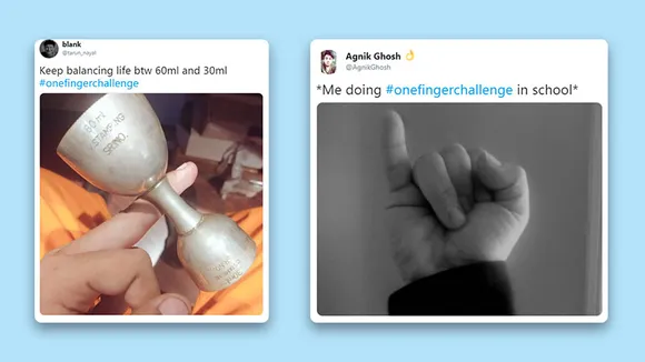 #OneFingerChallenge