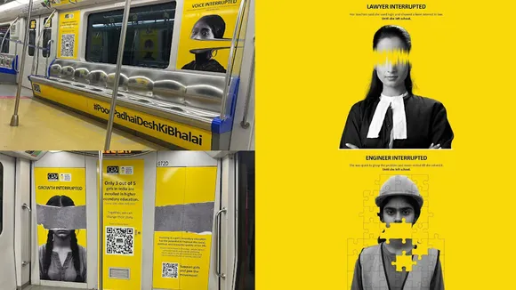 Named ‘Girl Interrupted’, the campaign highlights the disruption of girls' education due to societal and financial barriers, stressing its impact on national progress.