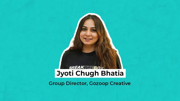 Jyoti Chugh Bhatia, Group Director, Gozoop Creative.