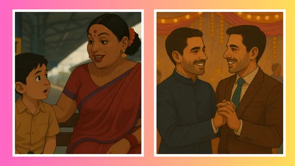 Indian ads queer characters
