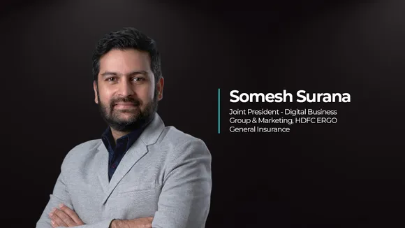 HDFC ERGO appoints Somesh Surana as Joint President of Digital Business and Marketing
