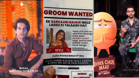 In the 'Bhool Chuk Maaf' campaign, fictional job listings and meme-led character banter were used to spotlight a never-ending wedding day, reframing familiar chaos as cultural commentary on modern relationships and societal pressure. Here’s how it unfolded.