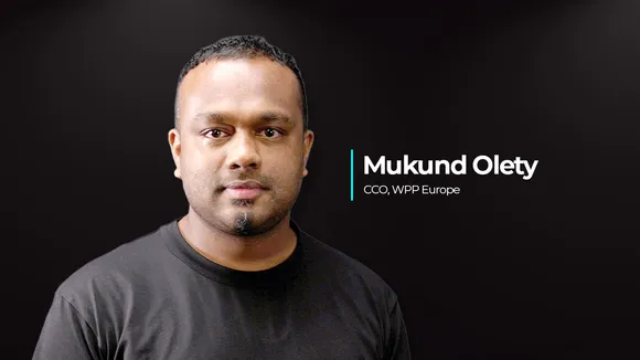 Mukund Olety steps into CCO role at WPP Europe