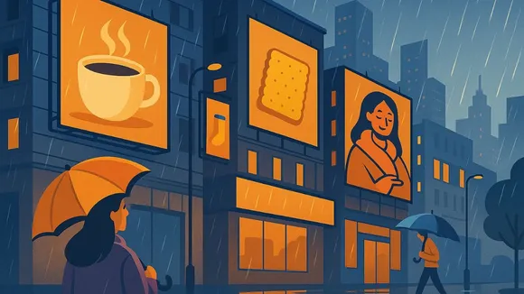 India monsoon OOH advertising