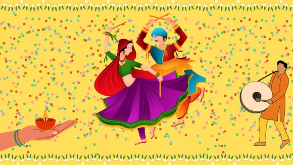 colour marketing navratri