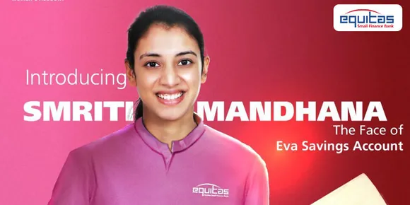 Equitas Small Finance Bank Announces Indian Cricketer Smriti Mandhana as  New Brand Ambassador
