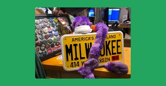 Milwaukee Airport Violet