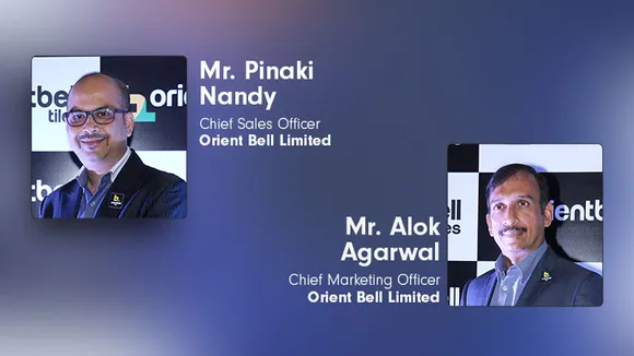 Orient Bell Limited Mr. Alok Agarwal Mr. Pinaki Nandy Chief Marketing Officer Chief Sales Officer