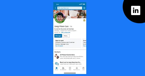 LinkedIn profile