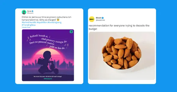 Quick Commerce Apps social media