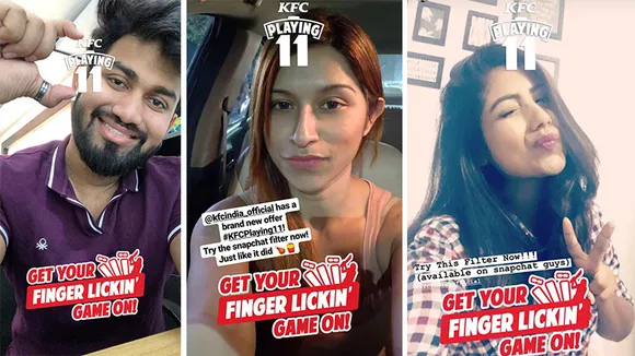 KFC Snapchat Lens