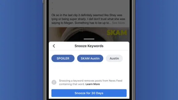 Keyword Snooze