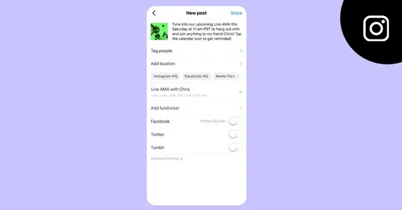 Instagram Live Scheduling