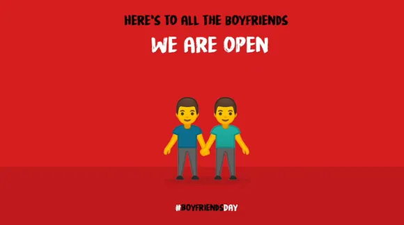 National Boyfriend Day brand posts