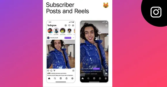Instagram subscription