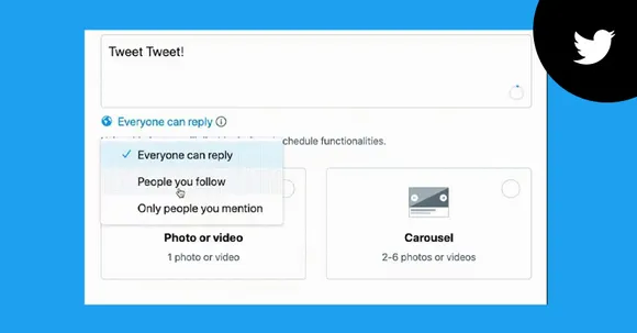 Twitter conversation settings