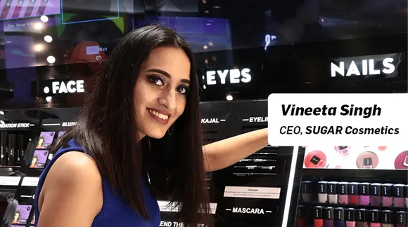 Vineeta Singh, CEO SUGAR Cosmetics